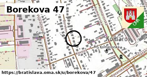 Borekova 47, Bratislava