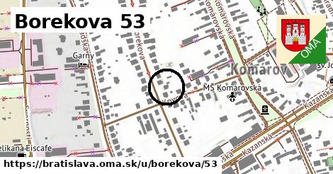 Borekova 53, Bratislava