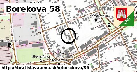 Borekova 58, Bratislava