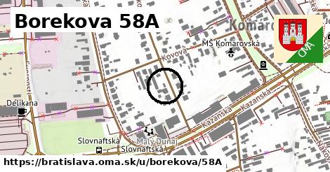 Borekova 58A, Bratislava