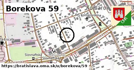 Borekova 59, Bratislava