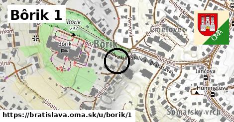 Bôrik 1, Bratislava