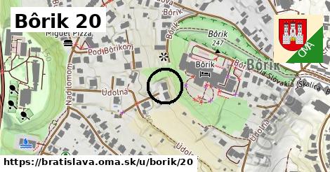 Bôrik 20, Bratislava