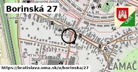 Borinská 27, Bratislava