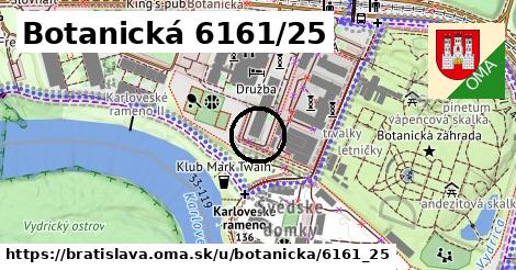 Botanická 6161/25, Bratislava