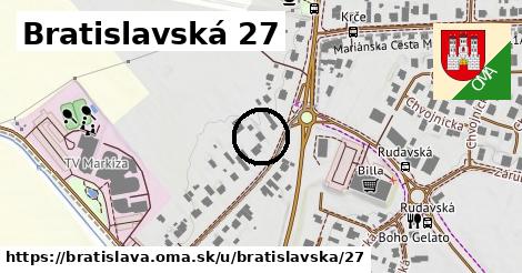 Bratislavská 27, Bratislava