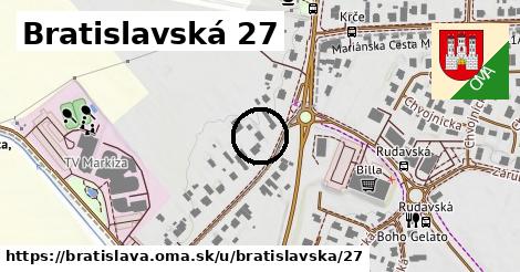 Bratislavská 27, Bratislava