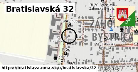 Bratislavská 32, Bratislava