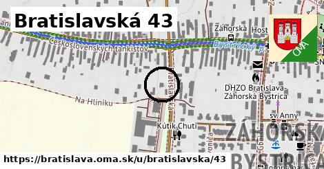 Bratislavská 43, Bratislava