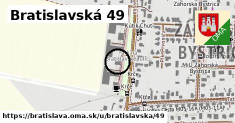 Bratislavská 49, Bratislava