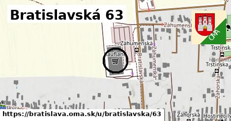 Bratislavská 63, Bratislava