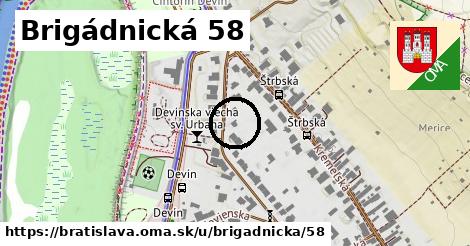 Brigádnická 58, Bratislava