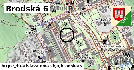 Brodská 6, Bratislava