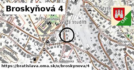 Broskyňová 4, Bratislava