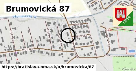 Brumovická 87, Bratislava
