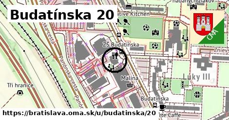 Budatínska 20, Bratislava