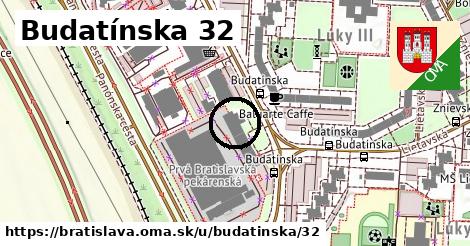 Budatínska 32, Bratislava