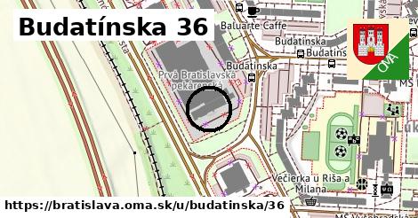 Budatínska 36, Bratislava