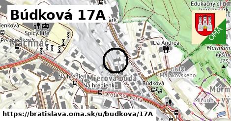 Búdková 17A, Bratislava