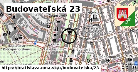 Budovateľská 23, Bratislava