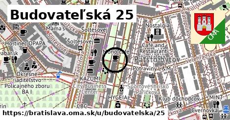 Budovateľská 25, Bratislava