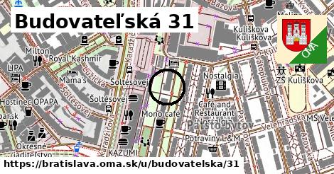 Budovateľská 31, Bratislava