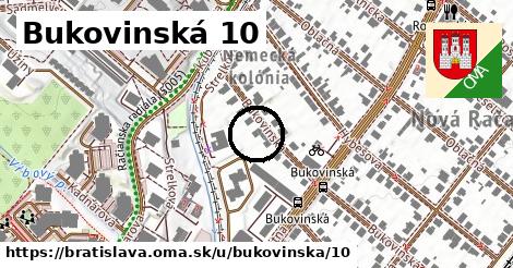 Bukovinská 10, Bratislava