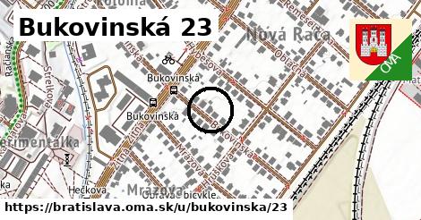 Bukovinská 23, Bratislava