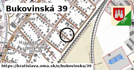 Bukovinská 39, Bratislava