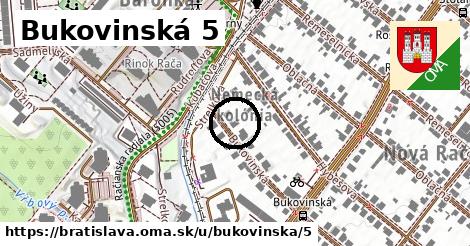 Bukovinská 5, Bratislava