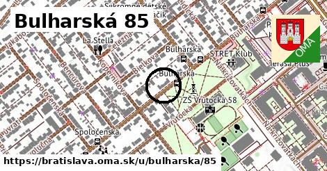 Bulharská 85, Bratislava