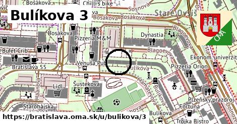 Bulíkova 3, Bratislava