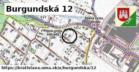 Burgundská 12, Bratislava