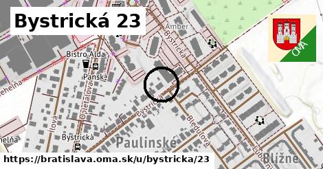 Bystrická 23, Bratislava