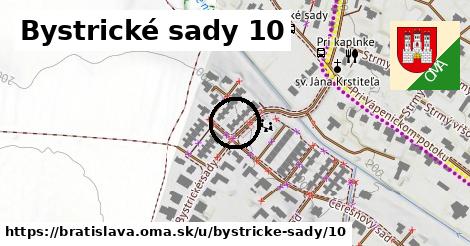 Bystrické sady 10, Bratislava