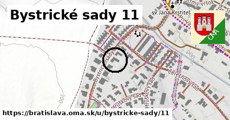 Bystrické sady 11, Bratislava