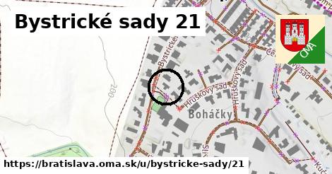 Bystrické sady 21, Bratislava