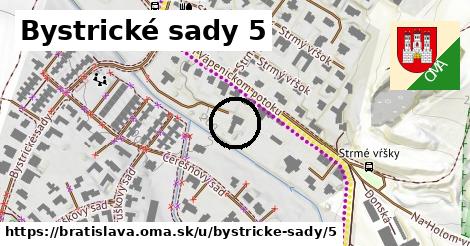 Bystrické sady 5, Bratislava