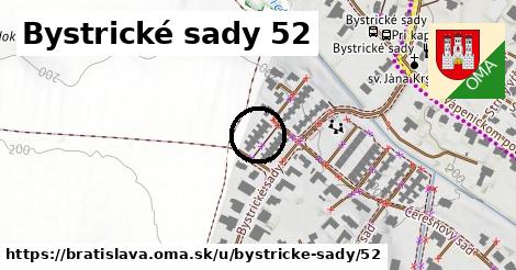 Bystrické sady 52, Bratislava