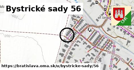 Bystrické sady 56, Bratislava