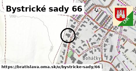 Bystrické sady 66, Bratislava