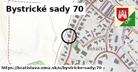 Bystrické sady 70, Bratislava