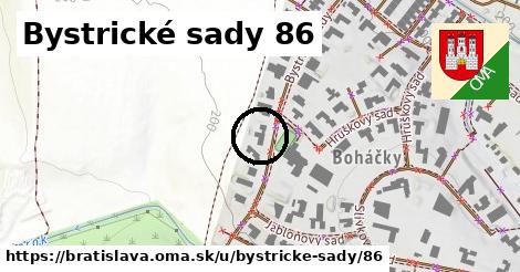 Bystrické sady 86, Bratislava