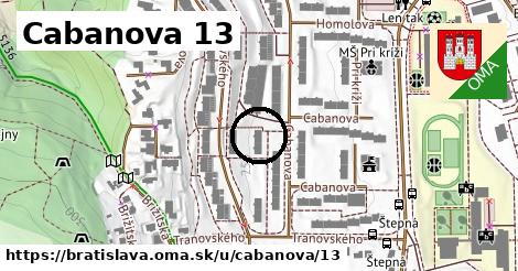 Cabanova 13, Bratislava