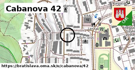 Cabanova 42, Bratislava