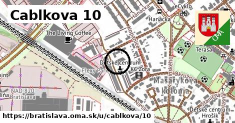 Cablkova 10, Bratislava