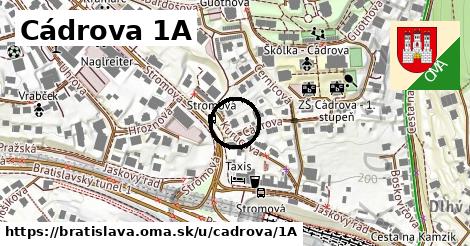 Cádrova 1A, Bratislava