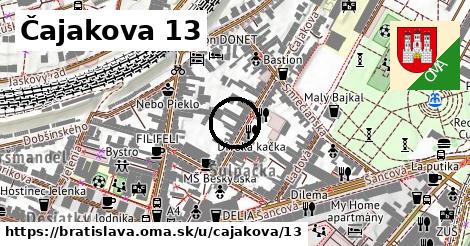 Čajakova 13, Bratislava