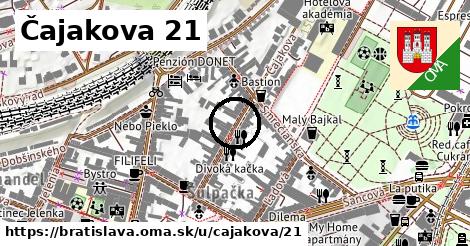 Čajakova 21, Bratislava