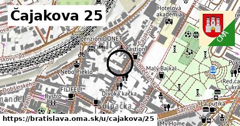 Čajakova 25, Bratislava